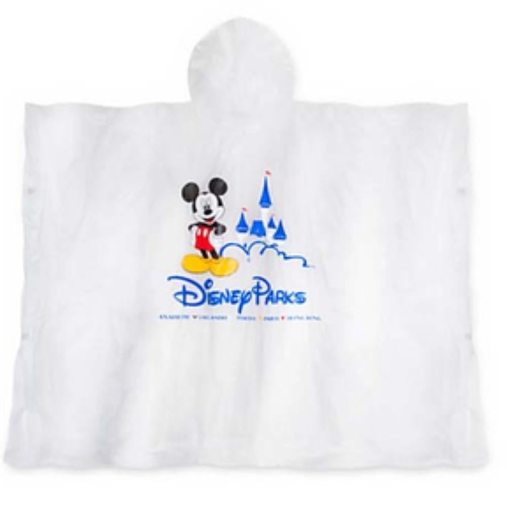Disney Rain Poncho - Mickey Mouse Disney Parks - Child